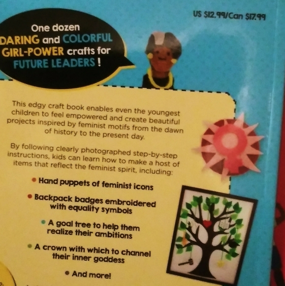 3 × Fun Feminist Arts & Crafts Books - 1 Low Price for the Lot! - Picture 12 of 16